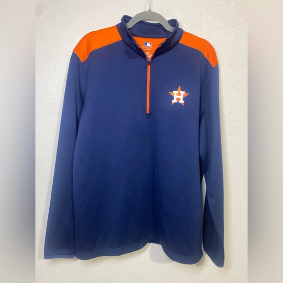 Nike Houston Astros Authentic Collection Performance Half-Zip Top Size L - Picture 8 of 8